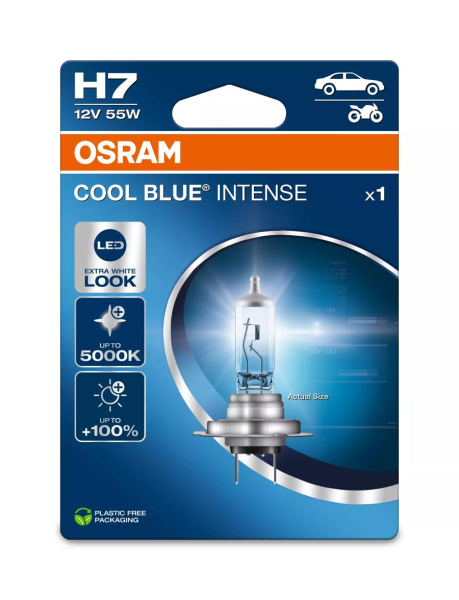 OSRAM COOL BLUE INTENSE H7 64210CBN-1BL