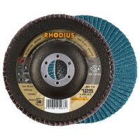 RHODIUS Fächerscheibe LSZ F2 125x22,23 K80