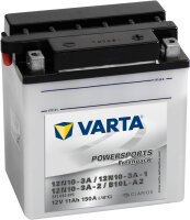 VARTA Powersports Fresh Pack 12N10-3A / 12N10-3A-1...