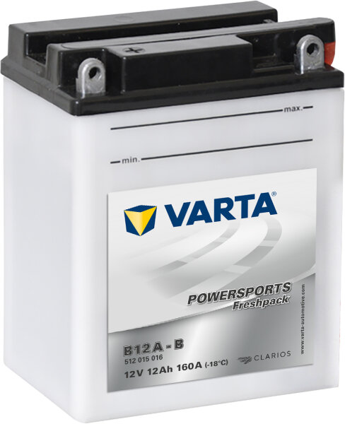 VARTA Powersports Fresh Pack B12A-B 12V 12Ah 160A EN (512015016I314)