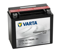 VARTA Powersports AGM  TX20L-4
TX20L-BS 12V 18Ah 250A EN...