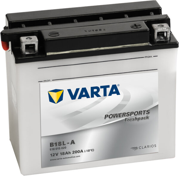 VARTA Powersports Fresh Pack B18L-A 12V 18Ah 200A EN (518015020I314)