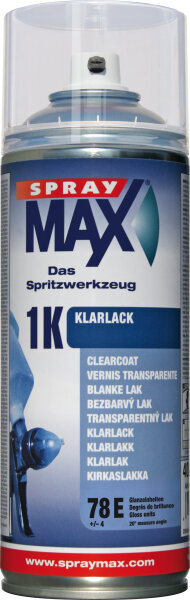 SprayMAX 400ml, 1K Klarlack transparent glänzend 680051