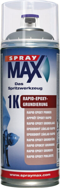 SprayMAX 400ml, 1K Rapid-Epoxy Grundierung grau 680299
