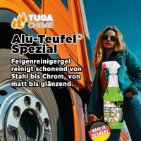 TUGA Alu-Teufel Spezial Felgenreiniger grün Sprayer 1 l (AS-1-D)