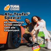 TUGA Alu-Teufel Spezial Felgenreiniger grün Sprayer 1 l (AS-1-D)