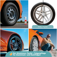 TUGA Aluminium-Teufel Plus Felgenreiniger rot Sprayer 1 l (AT-1-D)