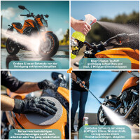 TUGA Bikers Super-Teufel Motorradreiniger Sprayer 1 l (BT-1-D)