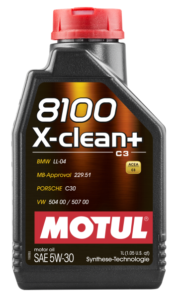 Motul Motorenöl 8100 X-clean+ 5W30 1 Liter 109222