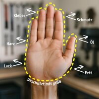 rath´s Handschutzcreme pr88 - der abwaschbare Handschutz 1 Liter Dose