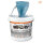 ZVG zetClean® – Wiper Bowl® Polytex® feuchte Reinigungstücher im Spendereimer 72 Stück 25x25 cm, 100 % Polypropylen (50130-001)