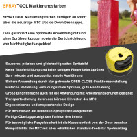 COLORMARK SPRAYTOOL Markierungsfarbe Neonblau 500 ml Spraydose 119965