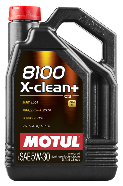 Motul Motorenöl 8100 X-clean+ 5W30 5 Liter 109220