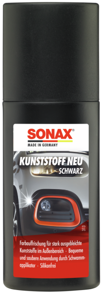SONAX 04091000  Kunststoff Neu Schwarz 100 ml