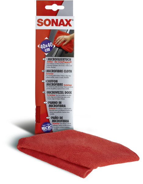 SONAX 04162000  MicrofaserTuch Außen - der Lackpflegeprofi 74 g