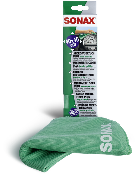 SONAX 04165000  MicrofaserTuch PLUS Innen & Scheibe 59 g