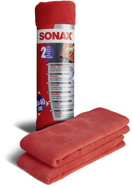 SONAX 04162410  MicrofaserTücher Außen (2 St.) 2 Stück