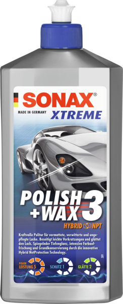 SONAX 02022000  XTREME Polish+Wax 3 500 ml