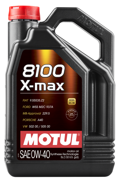 Motul Motorenöl 8100 X-max 0W40 5 Liter 109693