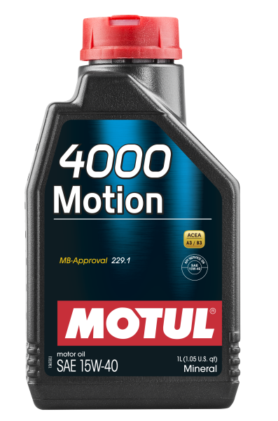 Motul Motorenöl 4000 Motion 15W40 1 Liter 102815