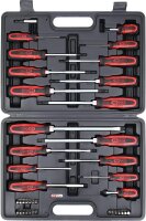 KS TOOLS ERGOTORQUE+ Schraubendreher- + Bit-Satz, 1590100