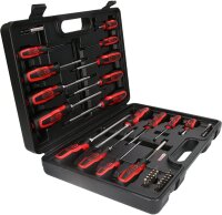 KS TOOLS ERGOTORQUE+ Schraubendreher- + Bit-Satz, 1590100