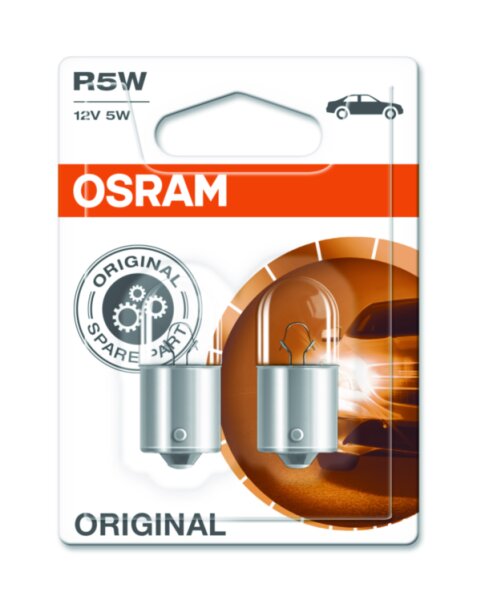 OSRAM Original R5W 12V Doppelblister 5007-02B