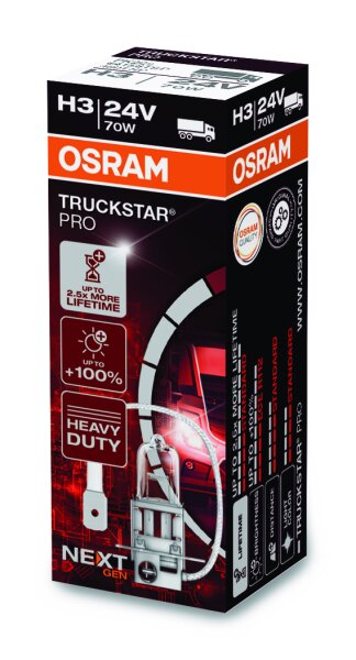 OSRAM TRUCKSTAR® PRO H3 Faltschachtel 64156TSP