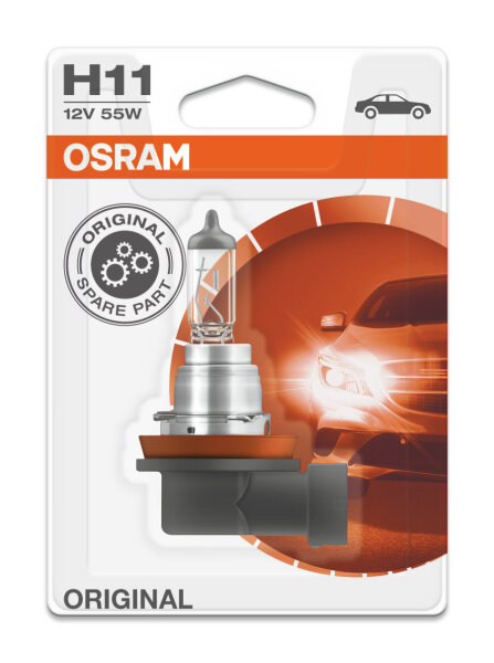 OSRAM Original H11 12V Einzelblister 64211-01B