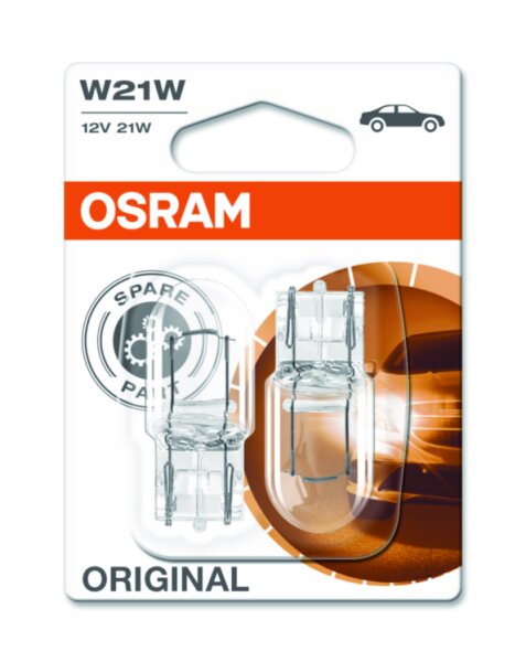 OSRAM Original W21W 12V Doppelblister 7505-02B
