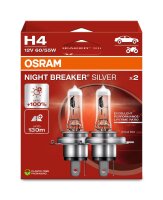 OSRAM NIGHT BREAKER® SILVER H4 Hängebox Eco...