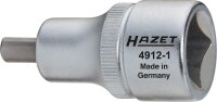 HAZET Spreizer 4912-1 - Vierkant12,5 mm (1/2 Zoll) - Zapfenprofil massiv - für Zapfenprofil 5,5 x 8 mm