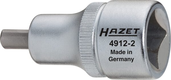 HAZET Spreizer 4912-2 - Vierkant12,5 mm (1/2 Zoll) - Zapfenprofil massiv - für Zapfenprofil 5 x 7 mm