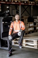 Nitras POWER STEP MID, S3 HRO SRC Sicherheitsstiefel, halbhoch, Vollleder Gr.43 (7211-43)