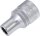 HAZET Steckschlüsseleinsatz - Doppelsechskant 900Z-8 - Vierkant12,5 mm (1/2 Zoll) - Außen-Doppel-Sechskant-Tractionsprofil - 8 mm