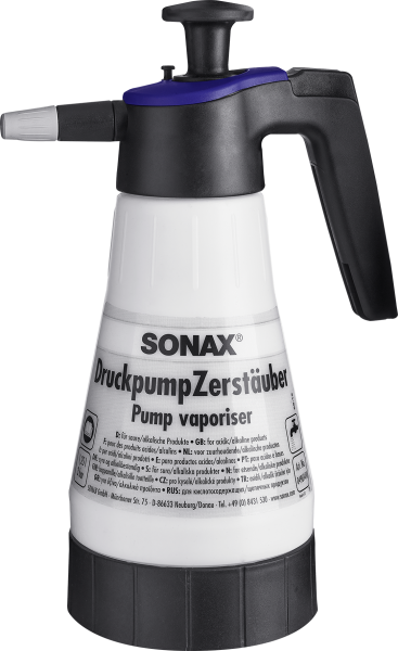 SONAX 04969410  DruckpumpZerstäuber für saure/alkalische Produkte 590 g