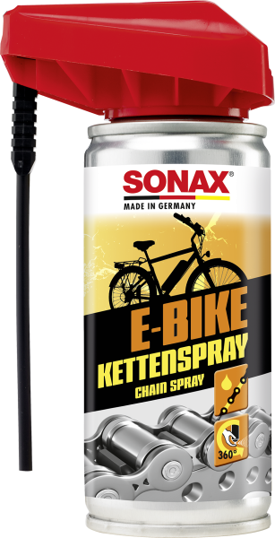 SONAX 08721000  E-BIKE KettenSpray mit EasySpray 100 ml