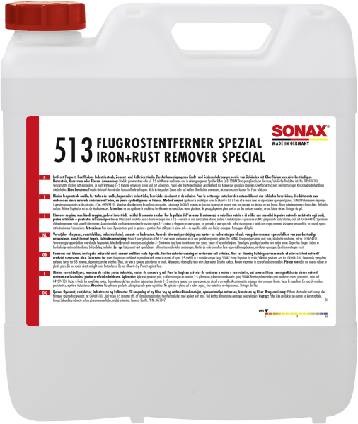 SONAX 05136050  FlugrostEntferner spezial 10 l