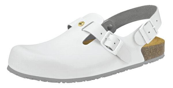 ABEBA Nature Clog weiß ESD - 47 OB (4040)