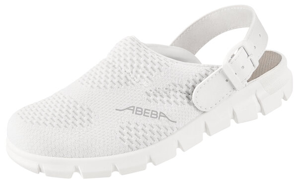 ABEBA Dynamic Clog weiß  - 39 OB (7329)