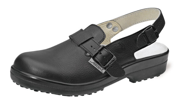 ABEBA Classic Clog schwarz SB (1010)