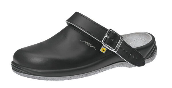 ABEBA Arrow Clog schwarz ESD  OB (38210)