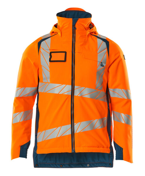 hi-vis Orange/Dunkelpetroleum