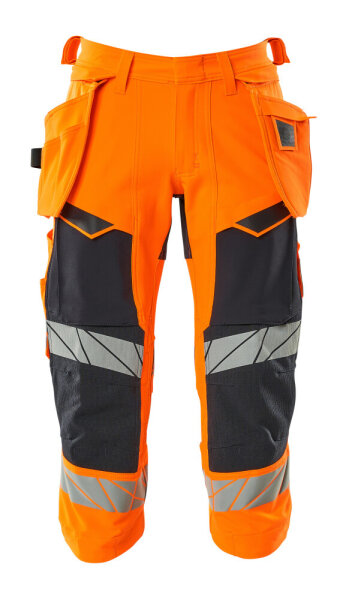 hi-vis Orange/Schwarzblau